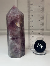 Load image into Gallery viewer, Blue Rose Quartz Obelisk Tower from Brazil • High Grade