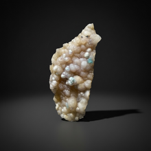 Load image into Gallery viewer, Blue-Green Chrysocolla in Botryoidal Chalcedony Cabinet Specimen | Indonesia