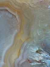 Load image into Gallery viewer, Polished Malawi Agate Half – High-Grade African Banded Agate Display Specimen