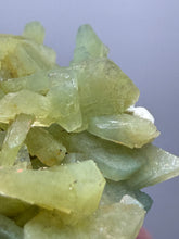 Load image into Gallery viewer, High-Grade Green Heulandite on Peach Stilbite Crystal Cluster | Deccan Traps, Maharashtra, India | Collector Mineral Specimen