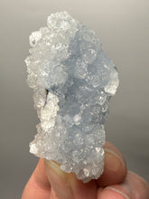 Load image into Gallery viewer, Blue Chalcedony on Deccan Trap Basalt | Maharashtra, India | Collector Mineral Specimen