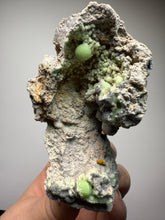 Load image into Gallery viewer, High-Grade Green Wavellite Collectors Specimen - Radiating Botryoidal Crystal Formation - Arkansas, USA