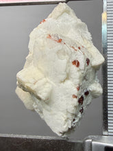 Load image into Gallery viewer, High-Grade Naturally Faceted Red Spessartine Garnet on Matrix — Skardu, Pakistan