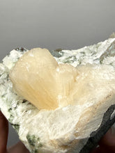 Load image into Gallery viewer, Peach Stilbite on Silver Stilbite | Deccan Traps Zeolite | Maharashtra, India