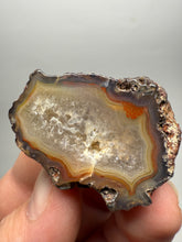 Load image into Gallery viewer, Polished Malawi Agate Half – High-Grade African Banded Agate Display Specimen