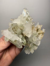 Load image into Gallery viewer, Chlorite-Included Quartz Cluster (Green Phantom Quartz) – Pakistan Mineral Specimen