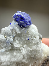 Load image into Gallery viewer, Afghan Lazurite Specimen | Deep Blue Lapis-Grade Crystal on Matrix | Collector Display Mineral