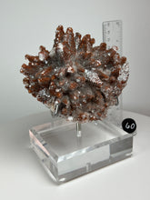 Load image into Gallery viewer, Red Phantom Pagoda Tower Calcite from Hubei Province, China • High Grade High Shine • Stand Included • Mineral Collector’s Showpiece