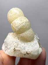 Load image into Gallery viewer, Rare Botryoidal Yellow Fluorite on Quartz Matrix Collector Mineral Specimen – Maharashtra, India