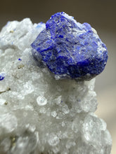 Load image into Gallery viewer, Afghan Lazurite Specimen | Deep Blue Lapis-Grade Crystal on Matrix | Collector Display Mineral