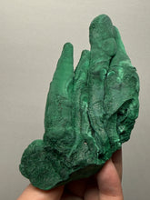 Load image into Gallery viewer, 4.5” High-Grade Malachite Stalactite “Cave” Formation | DR Congo | Mineral Collector Specimen