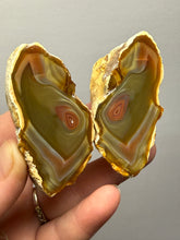 Load image into Gallery viewer, Premium Sumatra Agate Pair (Banded Chalcedony) Display Specimen | Indonesia