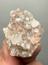 Load image into Gallery viewer, Pink Apophyllite on Red & Green Heulandite – Deccan Traps, Maharashtra, India