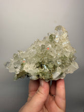 Load image into Gallery viewer, Chlorite-Included Quartz Cluster (Green Phantom Quartz) – Pakistan Mineral Specimen