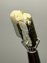 Load image into Gallery viewer, Dark Green Stak Nala Tourmaline and Cleavelandite – Haramosh Mountains, Pakistan | Thumbnail Specimen