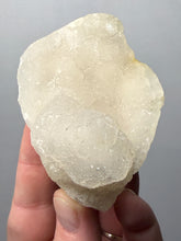 Load image into Gallery viewer, High-Grade “Dream Cloud” Druzy Chalcedony Stalactite — Maharashtra, India (Collector Display Specimen)