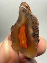 Load image into Gallery viewer, Polished Malawi Agate Half – High-Grade African Banded Agate Display Specimen