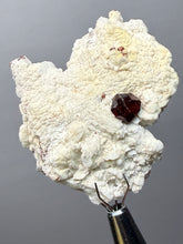 Load image into Gallery viewer, High-Grade Naturally Faceted Red Spessartine Garnet on Matrix — Skardu, Pakistan