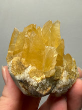 Load image into Gallery viewer, Golden Glow Calcite Cluster | Maharashtra, India