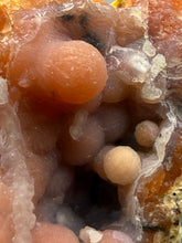 Load image into Gallery viewer, “Goblin Chalcedony” Pink & Orange Druzy Botryoidal Stalactites— Tichka Massif, High Atlas, Morocco