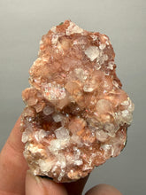 Load image into Gallery viewer, Pink Apophyllite on Red & Green Heulandite – Deccan Traps, Maharashtra, India