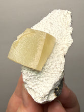 Load image into Gallery viewer, Rare Druzy Golden “Diamond” Calcite on Zeolite Matrix — Maharashtra, India | Collector Cabinet Specimen