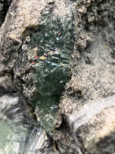 Load image into Gallery viewer, High-Grade Green Wavellite Collectors Specimen - Radiating Botryoidal Crystal Formation - Arkansas, USA