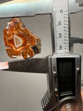 Load image into Gallery viewer, Indonesian Sumatra Agate Half – Vibrant Banded Chalcedony with Rich Color Zoning | Ethical Lapidary & Collector Display Specimens