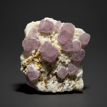 Load image into Gallery viewer, Etched Botryoidal Lavender Fluorite on Quartz Matrix Collector Mineral Specimen — Hunan, China