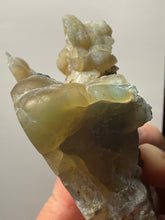 Load image into Gallery viewer, 4.5” Polished Native Copper in Chrysocolla and Botryoidal Chalcedony — Display Specimen (Indonesia)