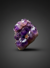 Load image into Gallery viewer, Premium Hematite-Phantom Deep Magenta Ametrine Cluster | Deccan Traps, India | Collector Mineral Specimen