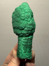 Load image into Gallery viewer, 4.3” High-Grade Malachite Stalactite “Cave” Formation | DR Congo | Mineral Collector Specimen