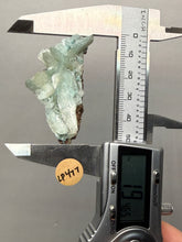 Load image into Gallery viewer, Luminous Mint Apophyllite with Glittering Druzy Sugar Quartz – India
