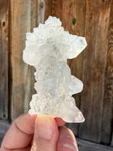 Load image into Gallery viewer, Clear Gem Apophyllite Encrusted Stalactite • Maharashtra, India