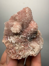 Load image into Gallery viewer, Druzy Red Stilbite Crystal Cluster on Stalactites from India | Collector Mineral Specimen