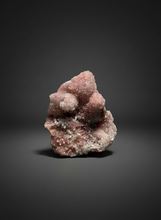 Load image into Gallery viewer, Druzy Red Stilbite Crystal Cluster on Stalactites from India | Collector Mineral Specimen
