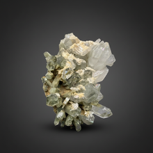 Load image into Gallery viewer, Chlorite-Included Quartz Cluster (Green Phantom Quartz) – Pakistan Mineral Specimen