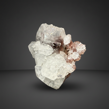 Load image into Gallery viewer, Lustrous Apophyllite over Red Heulandite (Zeolite Pocket) — Deccan Traps, Maharashtra, India