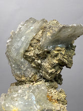 Load image into Gallery viewer, High-Grade Blue Barite with Iron Pyrite | Sidi Lahcen Mine, Nador, Morocco