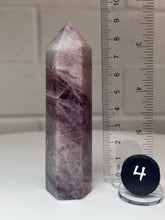 Load image into Gallery viewer, Blue Rose Quartz Obelisk Tower from Brazil • High Grade