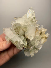 Load image into Gallery viewer, Chlorite-Included Quartz Cluster (Green Phantom Quartz) – Pakistan Mineral Specimen