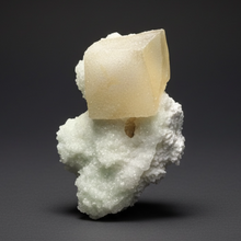 Load image into Gallery viewer, Rare Druzy Golden “Diamond” Calcite on Zeolite Matrix — Maharashtra, India | Collector Cabinet Specimen