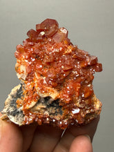 Load image into Gallery viewer, Natural Vanadinite on Matrix | Collector Mineral Specimen | Morocco