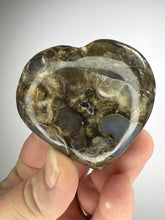 Load image into Gallery viewer, Cobra Jasper Puff Heart from India • High Grade