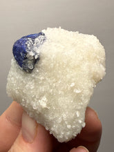 Load image into Gallery viewer, Afghan Lazurite Specimen | Deep Blue Lapis-Grade Crystal on Matrix | Collector Display Mineral