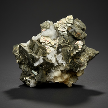 Load image into Gallery viewer, Marcasite, Pyrite & Barite Cabinet Specimen | Bounhas Mine, Oumjrane, Morocco