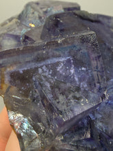 Load image into Gallery viewer, High Grade Purple YGX Fluorite Cluster – Yaogangxian Mine, Hunan, China | Collector Mineral Specimen