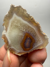 Load image into Gallery viewer, Polished Malawi Agate Half – High-Grade African Banded Agate Display Specimen