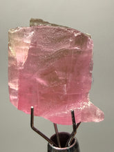 Load image into Gallery viewer, Raw Bi-Color Pink and Green Tourmaline Crystal Specimen | Ocean View Mine, Pala, California, USA