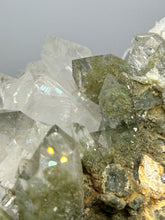 Load image into Gallery viewer, Chlorite-Included Quartz Cluster (Green Phantom Quartz) – Pakistan Mineral Specimen